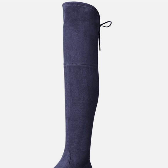 Marc Fisher OTK Boots Blue NIB - Picture 5 of 10